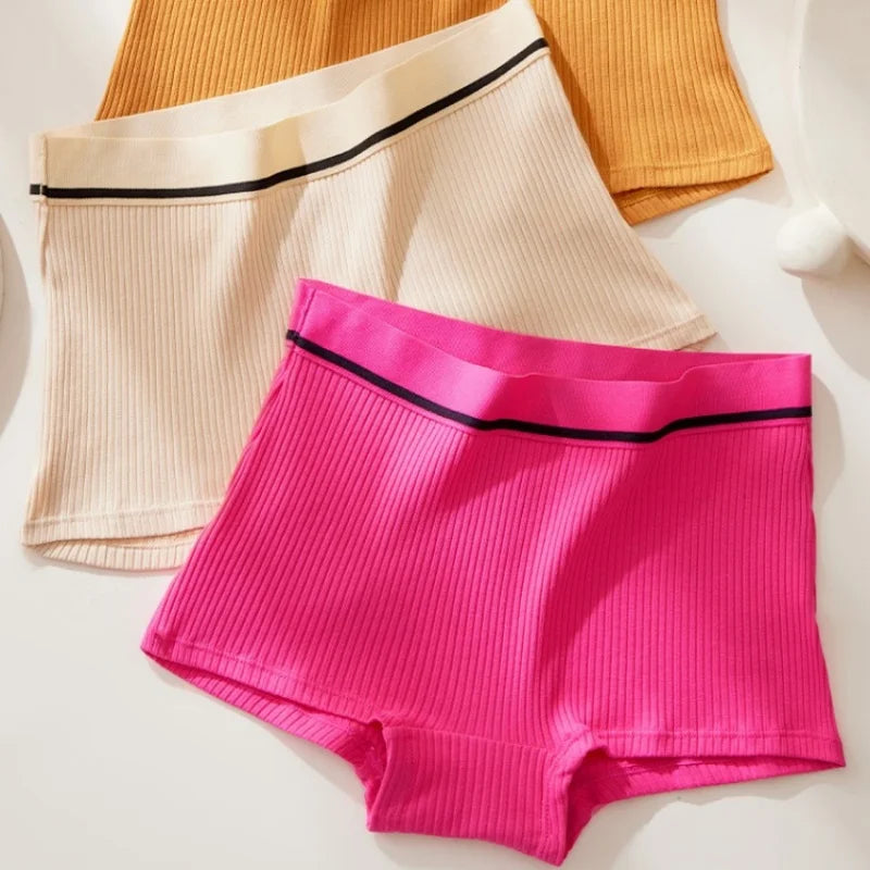 CowLost | product_id-comfortable-breathable-cotton-boyshort-panties-for-women |7