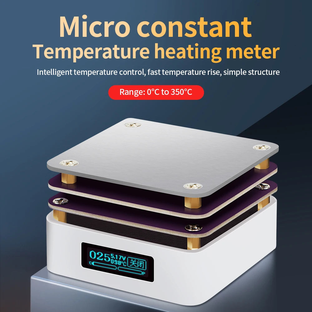 PD 65W Type-C Digital Display Constant Temperature Mini Heating Table for Soldering Repair