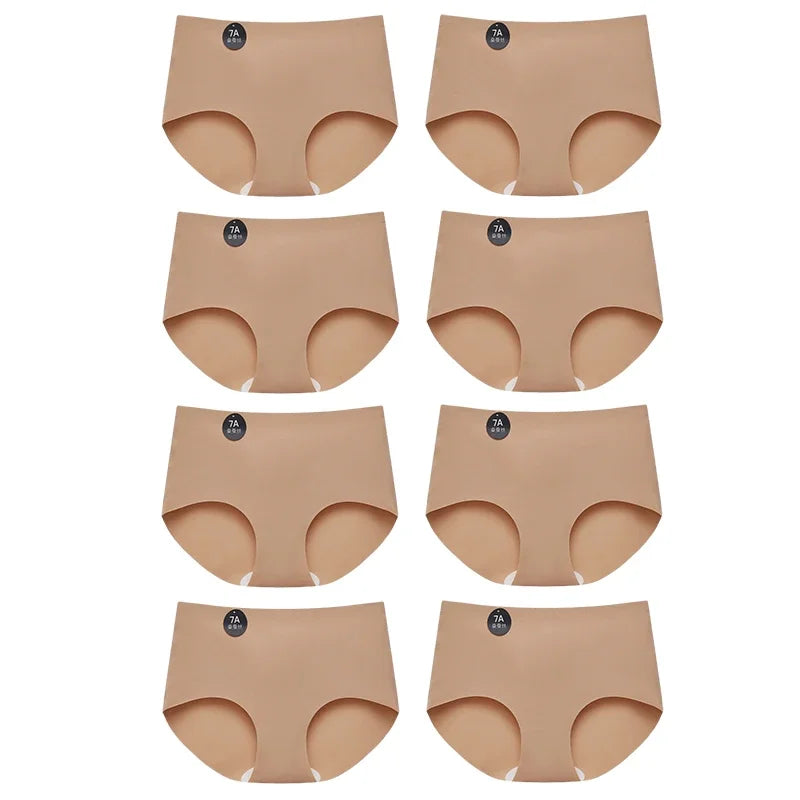 CowLost | product_id-fallsweet-8pcs-seamless-ultra-thin-high-elastic-mulberry-silk-panties-for-women-m-2xl |6