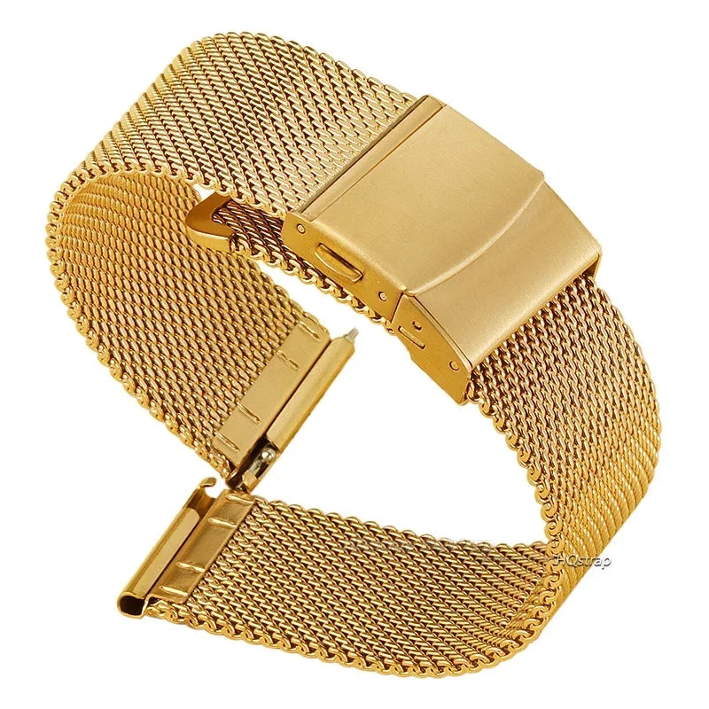 CowLost | product_id-universal-stainless-steel-milanese-mesh-watch-strap-12-24mm-with-folding-buckle-for-dw-1-0mm-0-6mm-mesh |15