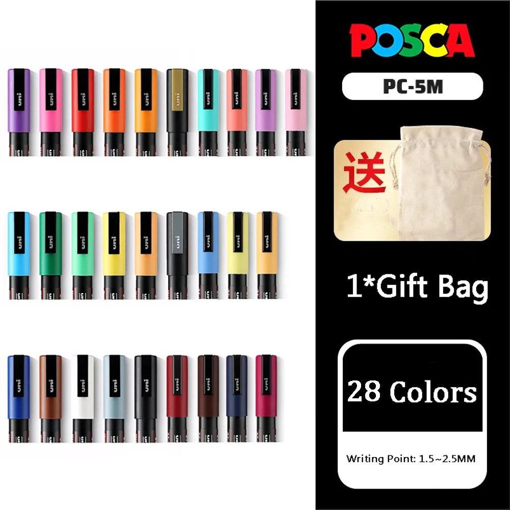 CowLost | product_id-uni-posca-marker-set-pc-1m-3m-5m-8k-17k-non-toxic-permanent-manga-paints-36-colors |39
