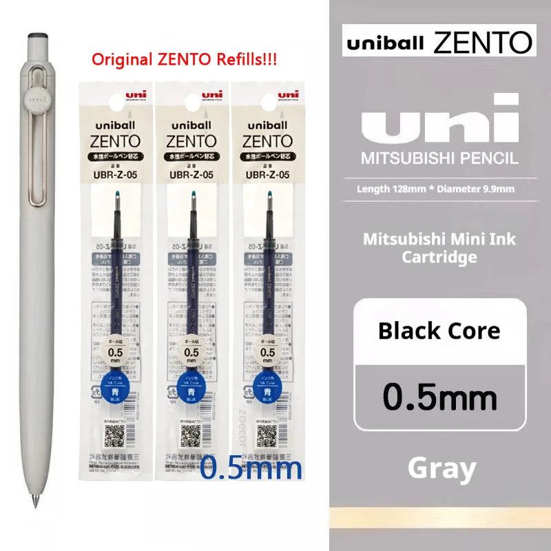 CowLost | product_id-uni-ball-zento-limited-edition-black-tech-retractable-gel-pen-0-38-0-5-0-7mm |30