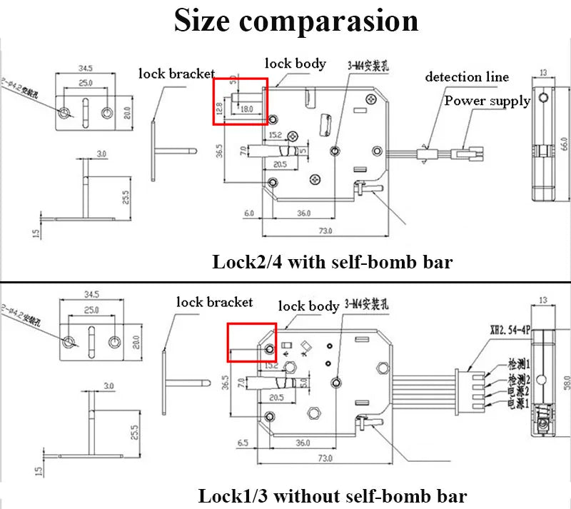 CowLost | locks-keys-product_id-12v-2a-electric-magnetic-cabinet-lock-with-signal-feedback-and-sm2p-connector |5