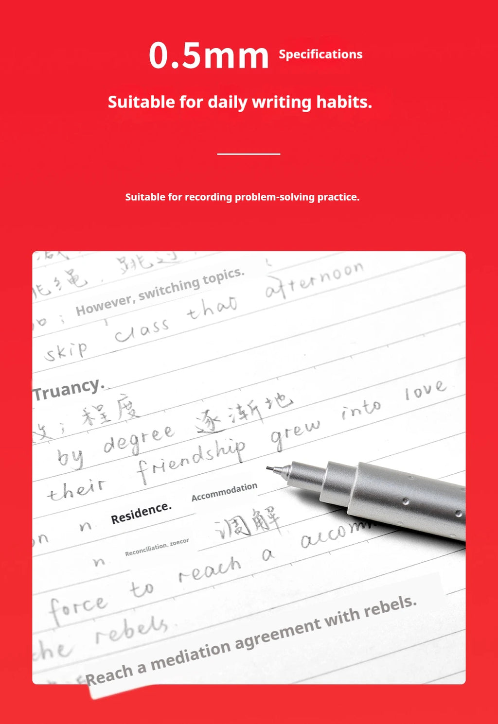 CowLost | product_id-kaco-coca-cola-rocket-0-5mm-mechanical-pencil-with-bubble-lines-break-resistant-hb-lead-smooth-writing |12