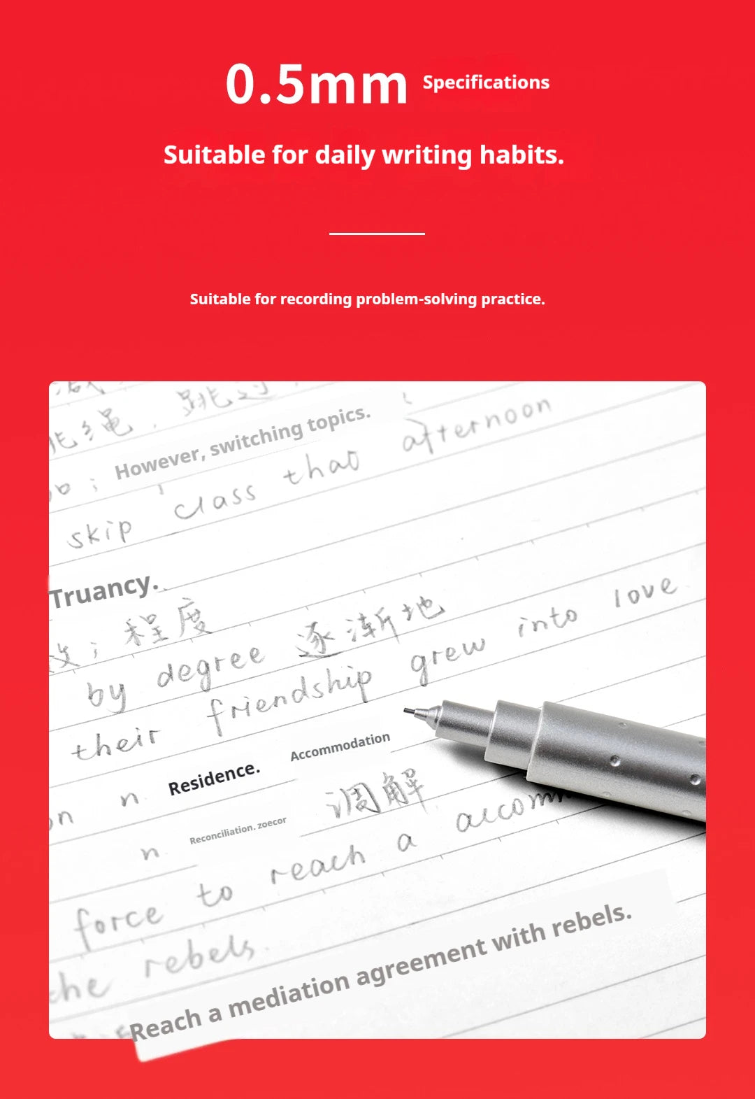 CowLost | product_id-kaco-coca-cola-rocket-0-5mm-mechanical-pencil-with-bubble-lines-break-resistant-hb-lead-smooth-writing |12