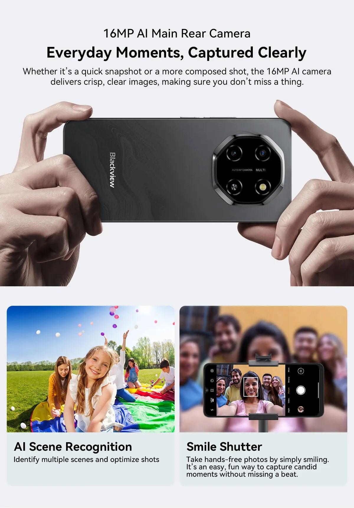 CowLost | blackview-shark-6-5g-smartphone-android-15-unisoc-t8100-mobile-phone-6-88-120hz-display-8gb-128gb-5000mah |33