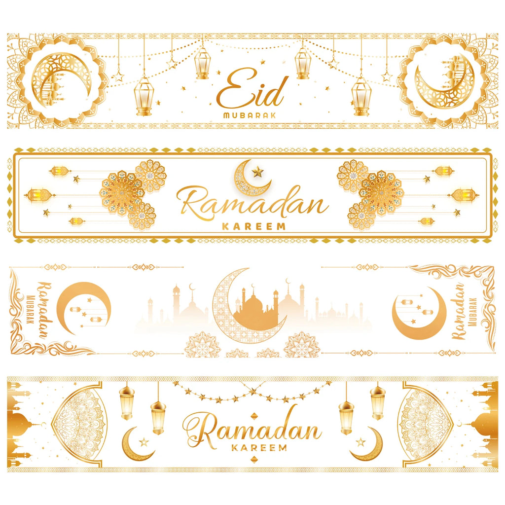 CowLost | ramadan-table-runner-eid-mubarak-decoration |7