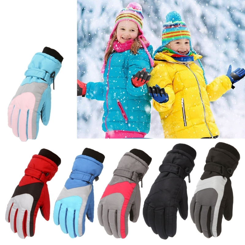 CowLost | new-fashion-children-kids-winter-snow-warm-gloves |7