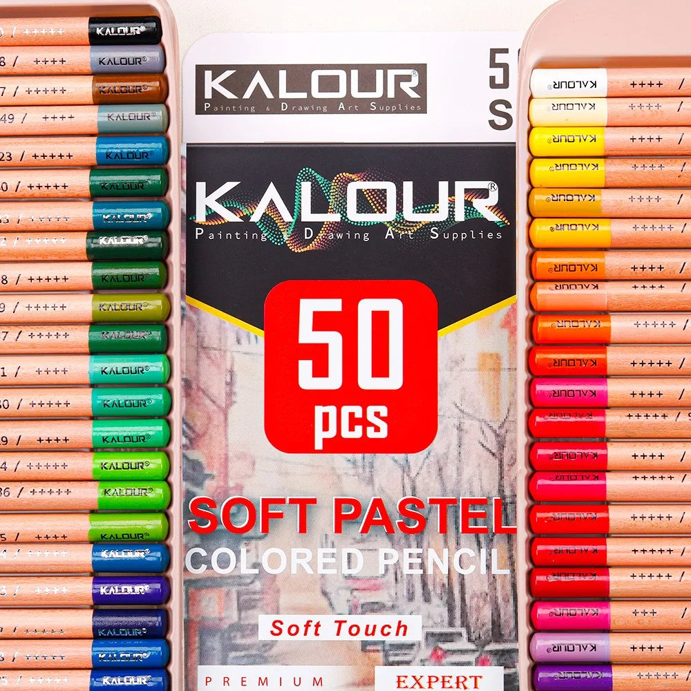 CowLost | art-pencils-product_id-kalour-oil-colored-pencils-set-50-300-pcs-professional-drawing-art-supplies |63