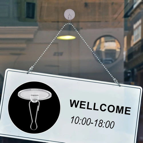 CowLost | 20-100pcs-transparent-utility-hooks-casual-style-strong-self-adhesive |2