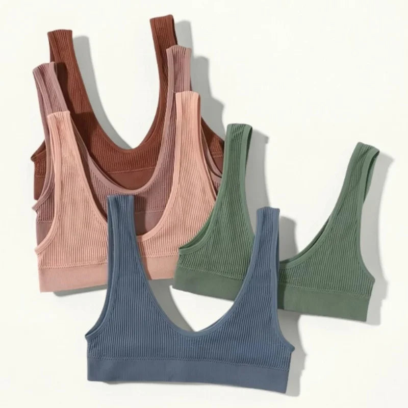 CowLost | product_id-women-s-wire-free-push-up-ribbed-u-neck-bralette-crop-top-m-xl |1