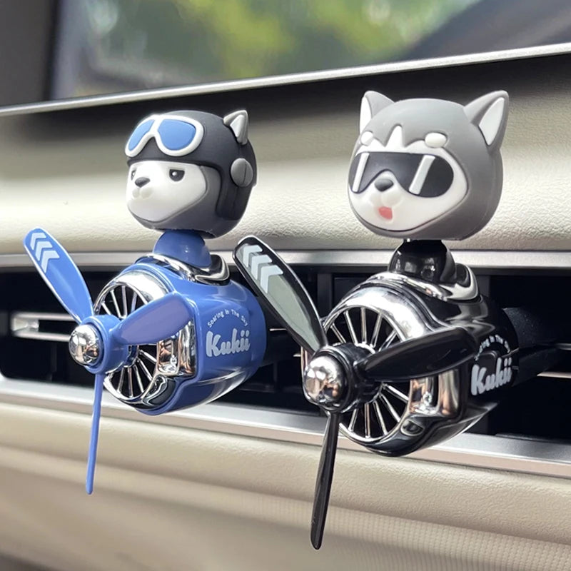 CowLost | product_id-no-perfume-diy-rotating-propeller-plane-dog-pilot-car-air-freshener-diffuser |7
