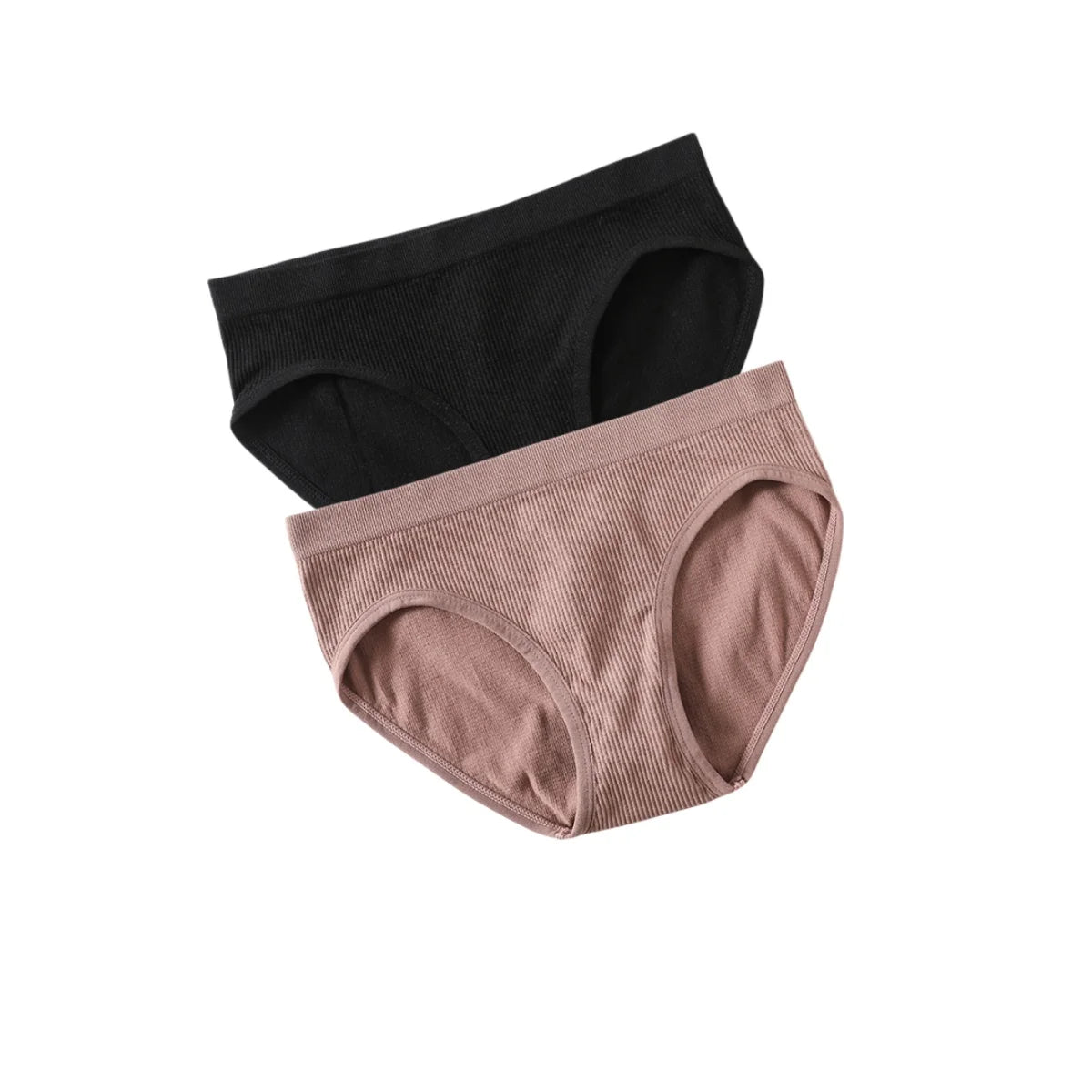 CowLost | product_id-2-pack-low-rise-seamless-womens-bikini-briefs-full-coverage-underwear |23