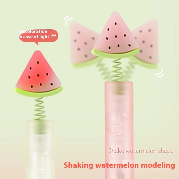 CowLost | product_id-4pcs-lopet-kwaii-cute-twist-gel-pens-color-changing-watermelon-vanilla-cream-quick-dry-black-ink-stationery-gift |4