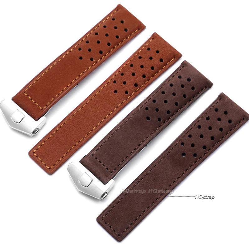 CowLost | product_id-leather-wristband-for-tag-heuer-carrera-monaco-20-22mm-frosted-cowhide-universal-strap |17