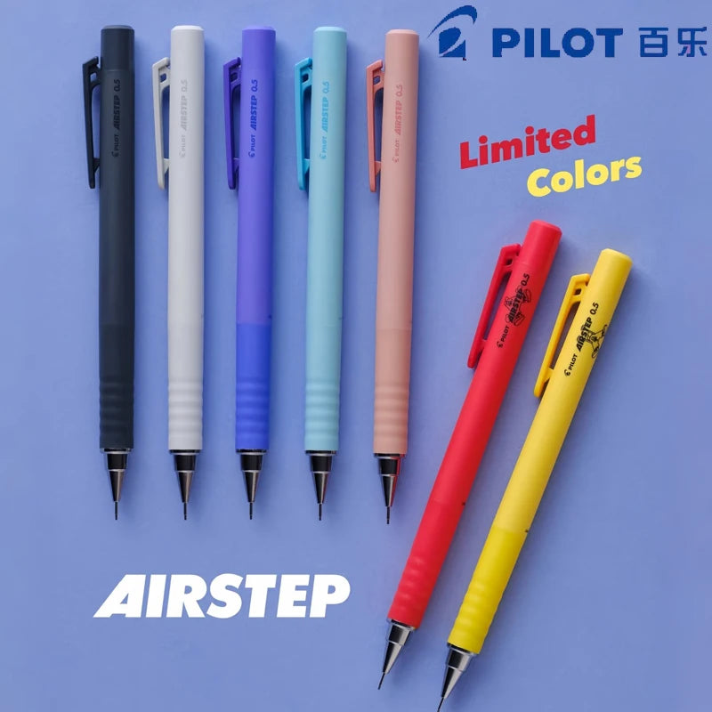 CowLost | product_id-pilot-airstep-has-15-0-5mm-mechanical-pencil-auto-lead-advance-colorful-barrel-stable-writing |1