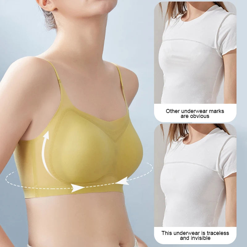 CowLost | product_id-fallsweet-3pcs-wireless-seamless-ice-silk-push-up-bra-for-small-cups-women |4
