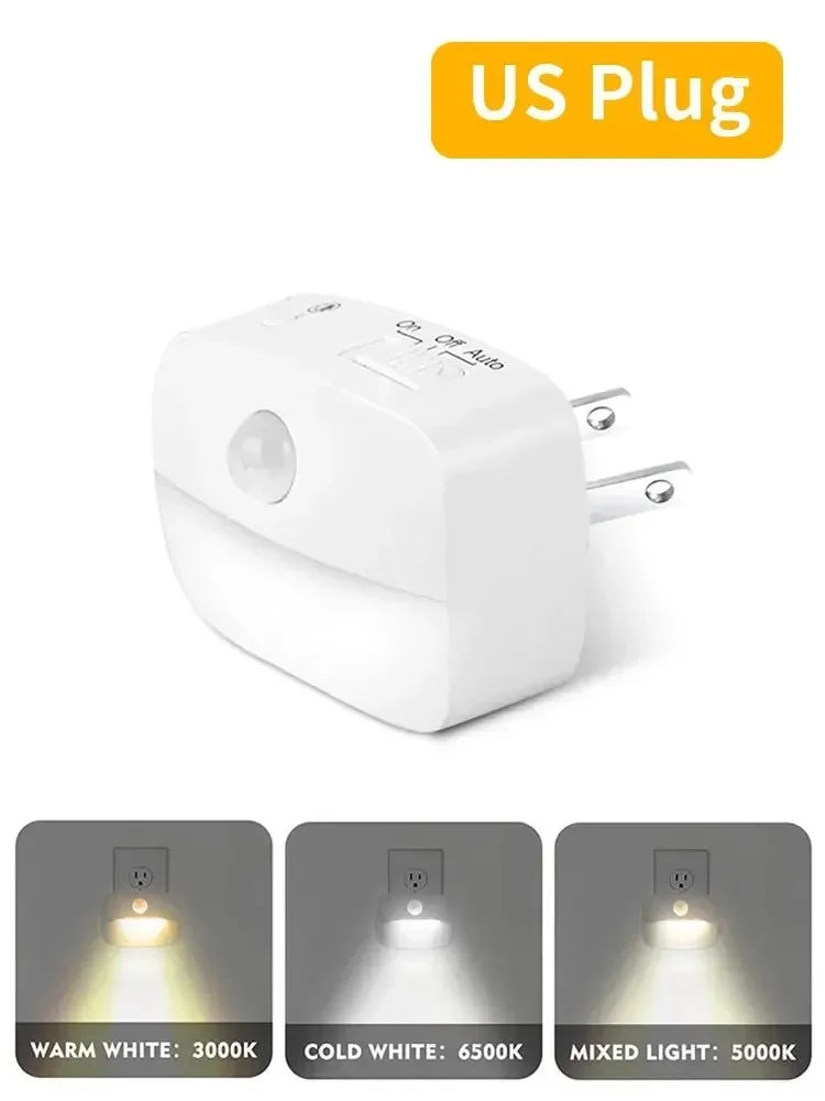 CowLost | product_id-led-motion-sensor-night-light-1-2-4pcs-us-eu-plug-110v-220v-wall-lamp-for-home-hallway-stair-bedroom-kitchen |11
