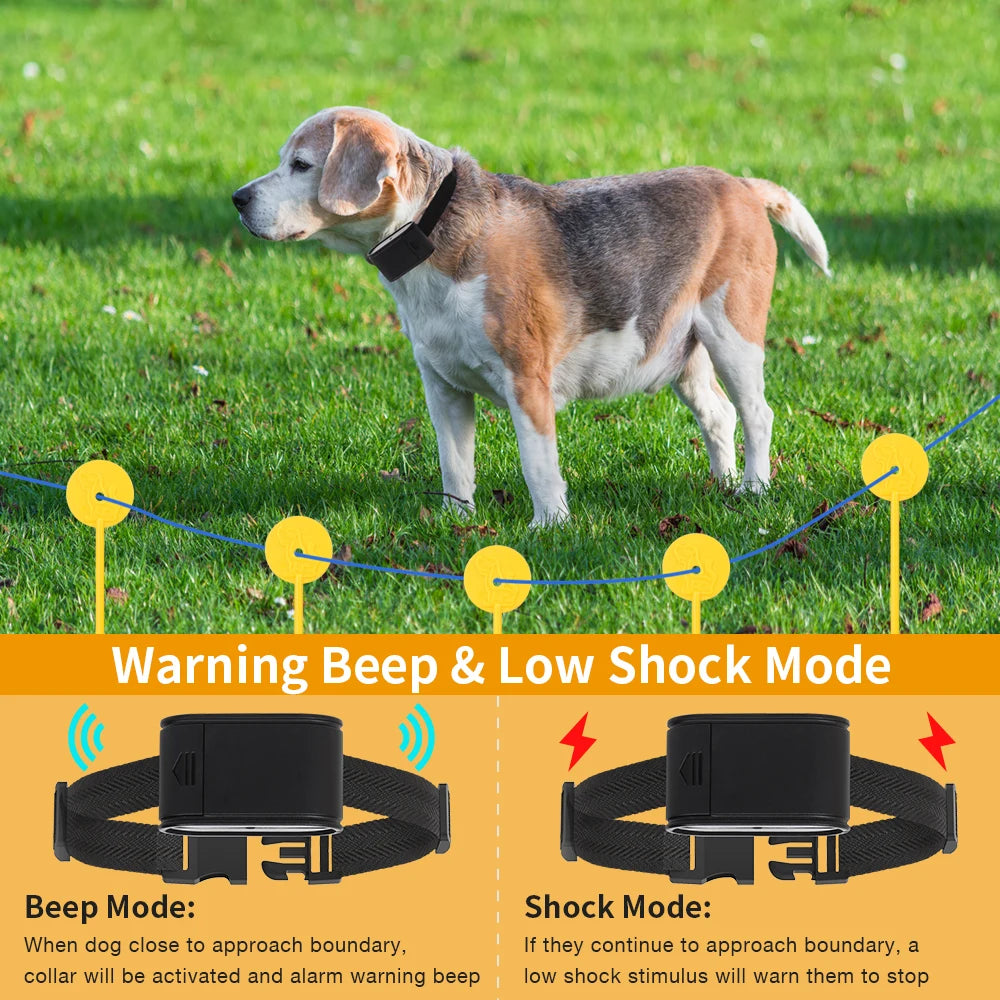 HT-023 Rechargeable Electronic Dog Fence & Training Collar System