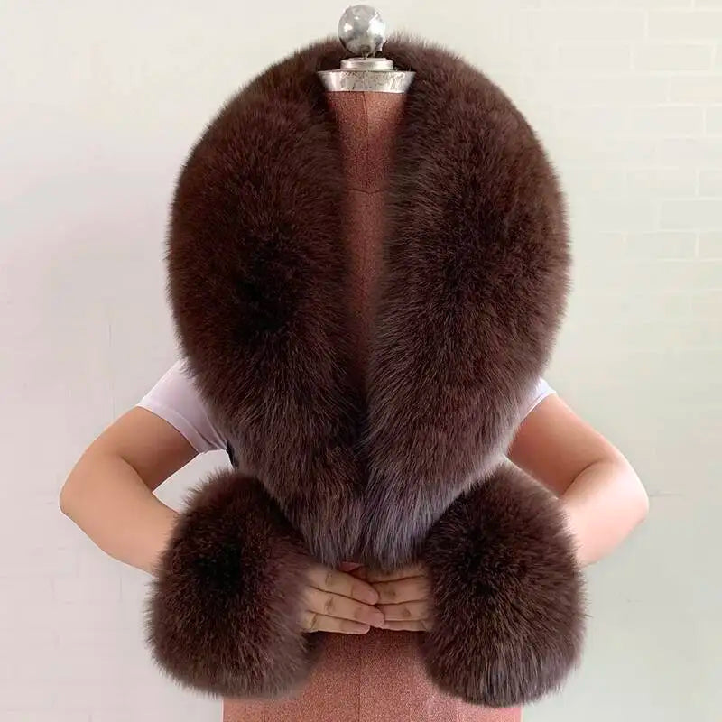 CowLost | winter-natural-fox-fur-scarf-and-cuff-set |51