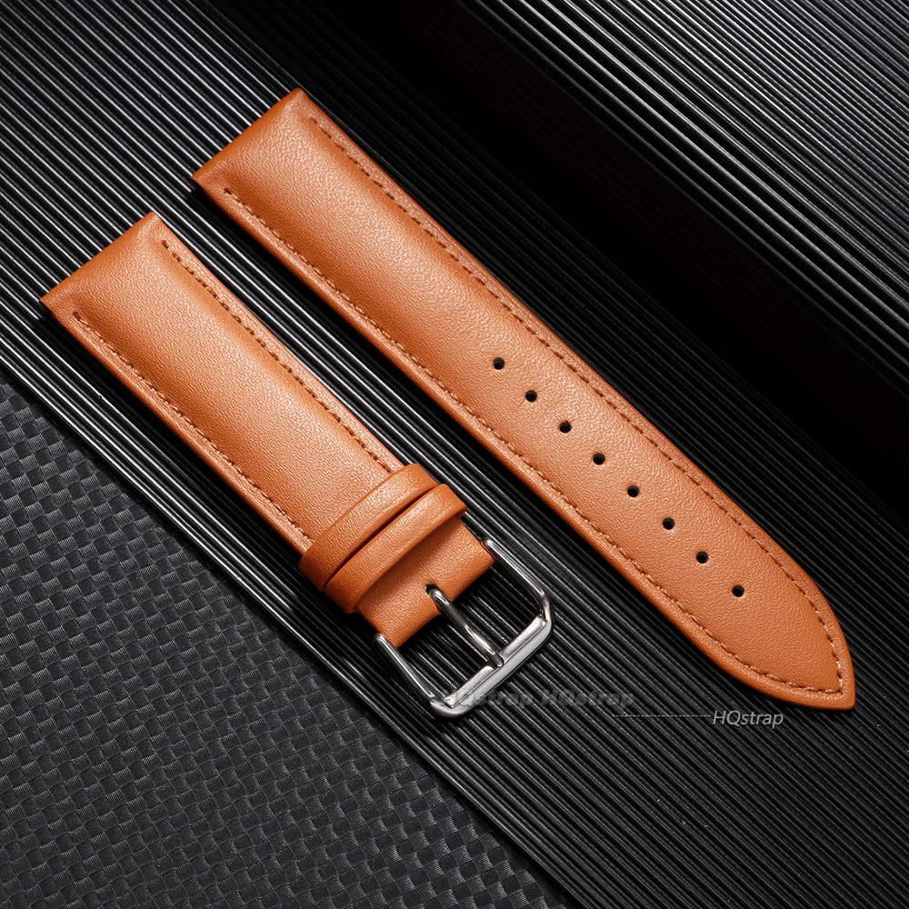 CowLost | product_id-vintage-leather-sport-watch-band-strap-with-stainless-steel-buckle-12-24mm |12