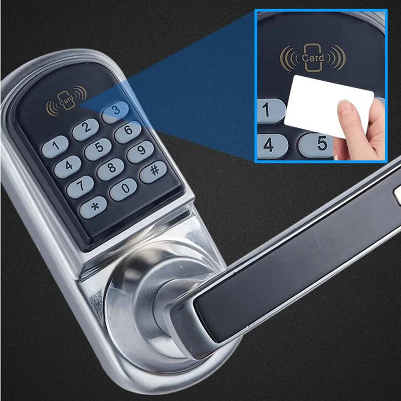 CowLost | locks-keys-product_id-smart-electronic-rfid-keypad-lock-with-rubber-push-button-handle-for-hotel-rental-apartment |3