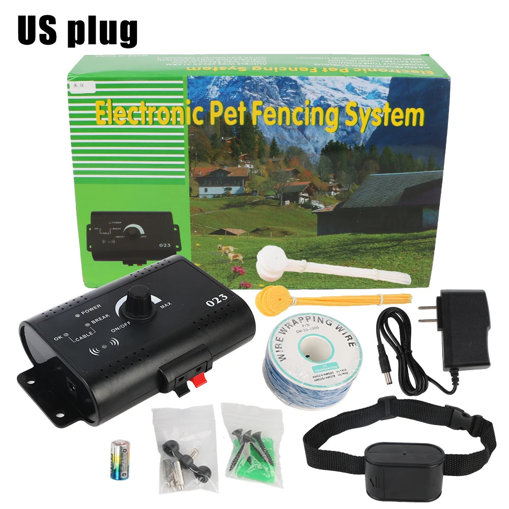 CowLost | dog-training-collar-electronic-pet-fence-system-containment-waterproof-sound-shocked-collar-electric-dog-fence-pet-accessories |7