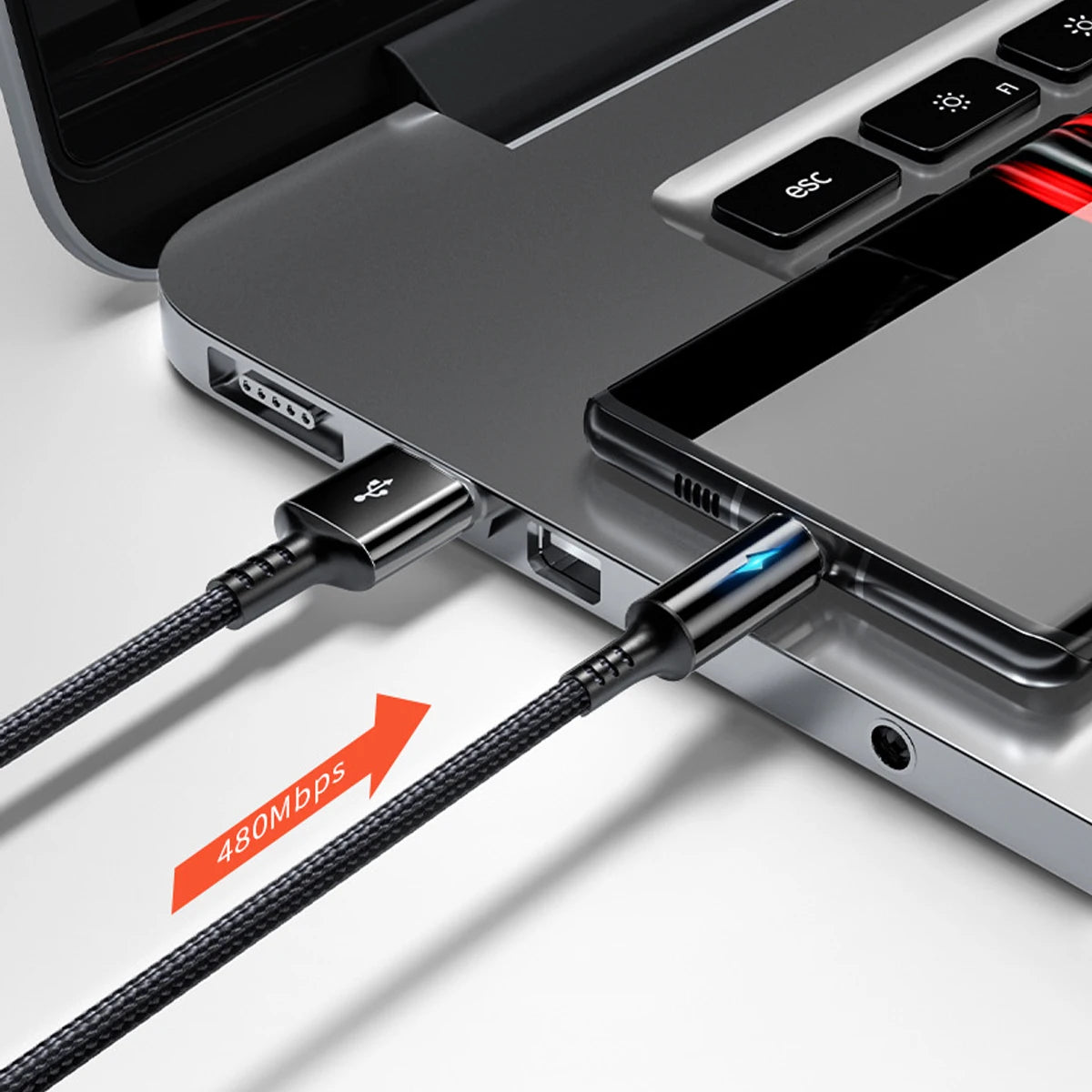 CowLost | product_id-25cm-fast-charging-nylon-micro-usb-type-c-data-cable-for-ios-android-phones |5