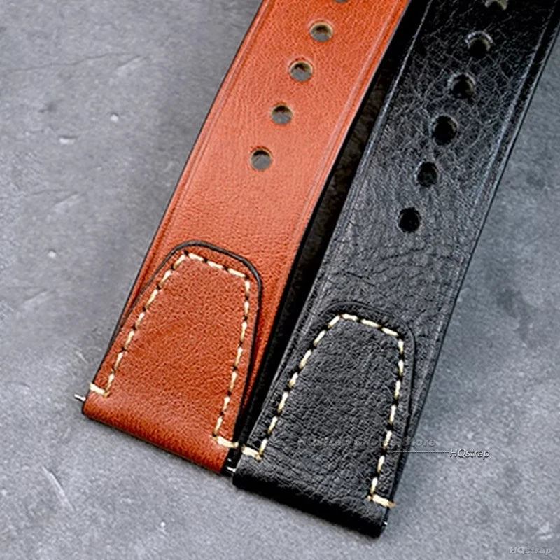 CowLost | bracelets-product_id-vintage-genuine-leather-watch-strap-20mm-22mm-retro-stitching-for-seiko-rolex |14