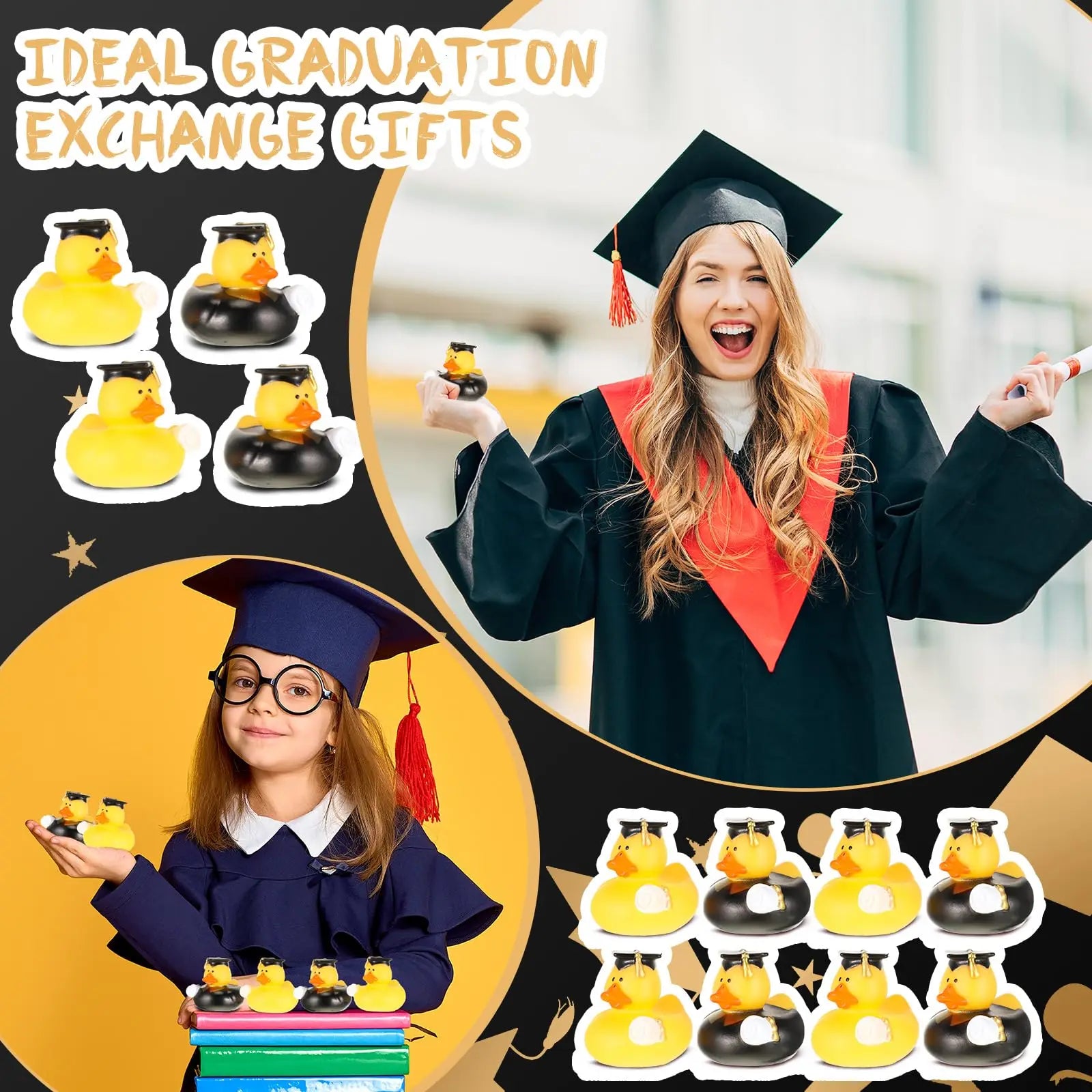 CowLost | product_id-6-12-24pcs-mini-graduation-rubber-ducks-bulk-party-favors-classroom-rewards-gifts |5