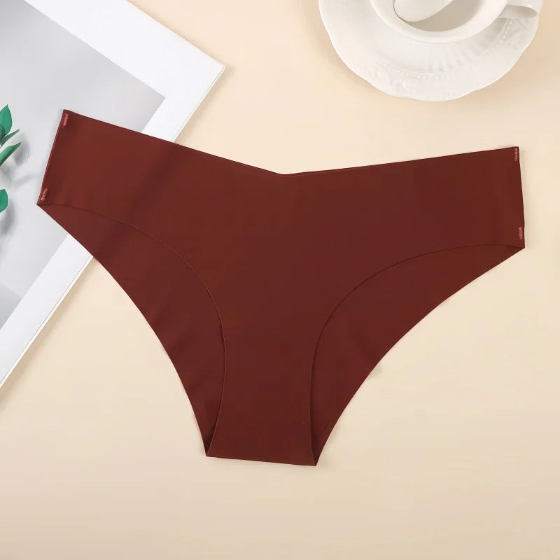 CowLost | product_id-women-s-seamless-soft-thin-v-neck-brief-panties |13