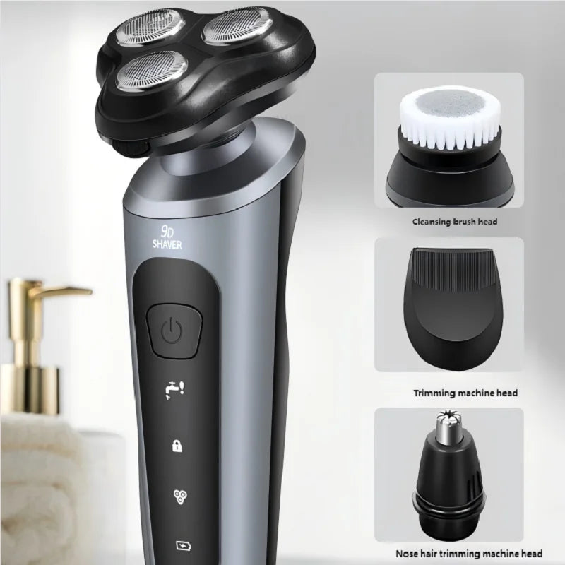 CowLost | product_id-mens-rechargeable-wet-dry-electric-beard-razor-shaver-for-smooth-skin |2