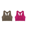 CowLost | product_id-2pcs-seamless-wireless-padded-y-back-breathable-sports-bras-for-women |16