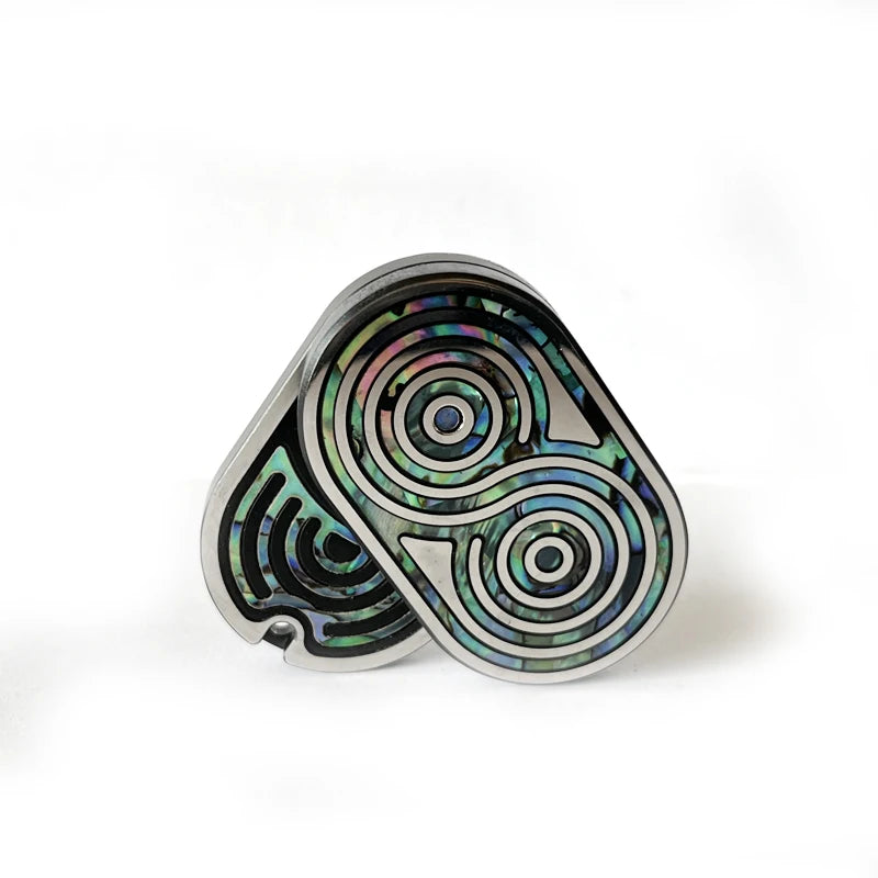 CowLost | fritillary-material-fidget-slider-autism-adhd-metal-edc-fidget-toys-office-desk-toys-anxiety-stress-relief-toys-adult-gift |8