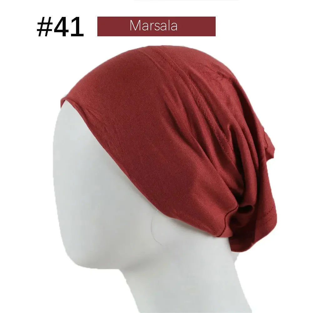 CowLost | inner-hijab-caps-muslim-underscarf-bonnet |46