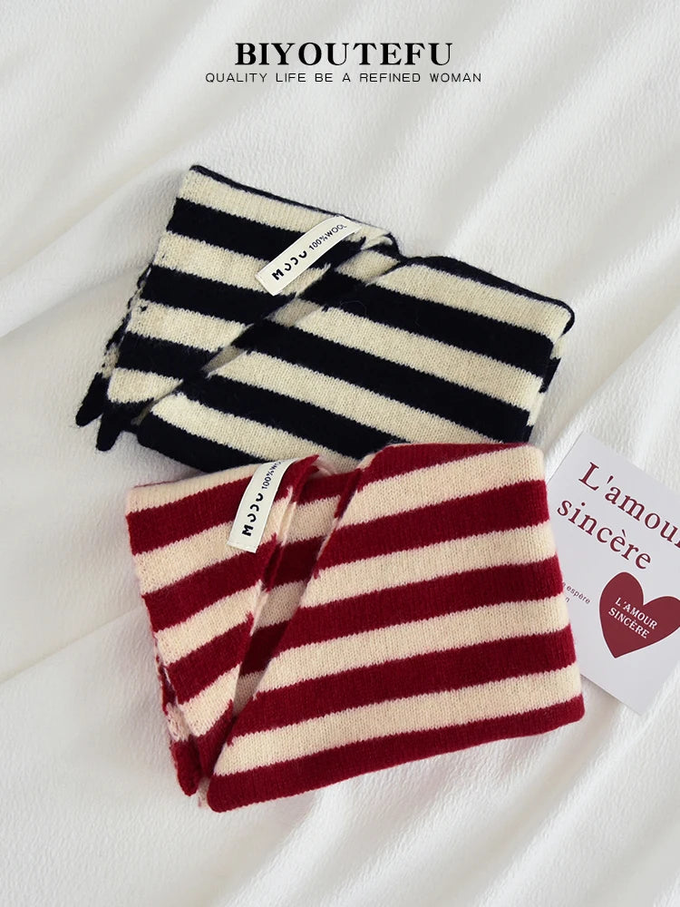 CowLost | british-korean-triangle-scarf-niche-wool-triangular |8