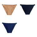 CowLost | product_id-3pcs-womens-cotton-low-rise-brazilian-briefs-with-mesh-sides-m-xl |30