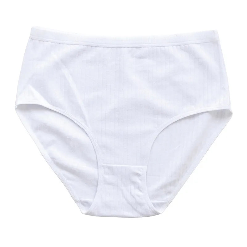 CowLost | product_id-2-pack-women-s-plus-size-high-waist-cotton-briefs-m-xxl-breathable-panties |10