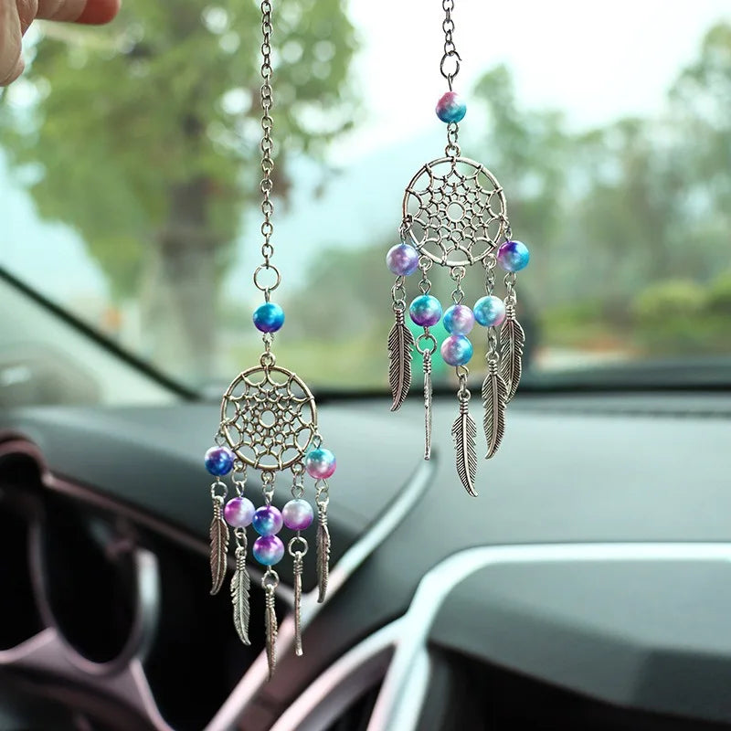 CowLost | product_id-alloy-dream-catcher-butterfly-car-rearview-mirror-pendant-auto-decoration-gift |3