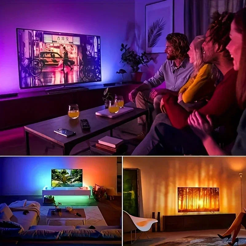 CowLost | light-ropes-strings-product_id-1-30m-5v-usb-bluetooth-rgb-led-strip-light-smd-5050-app-control-for-tv-background |4