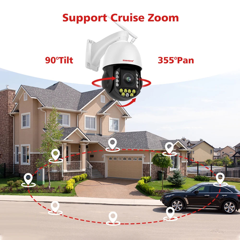 CowLost | 4k-8mp-outdoor-camera-4g-sim-card-wifi-poe-humanoid-tracking-30x-zoom-ptz-speed-dome-2-4ghz-5ghz-dual-band-wifi-surveillance-cam |5
