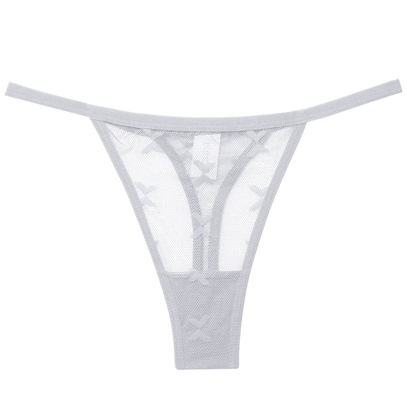 CowLost | activewear-pants-6pcs-women-transparent-mesh-thong-panties-g-string |22