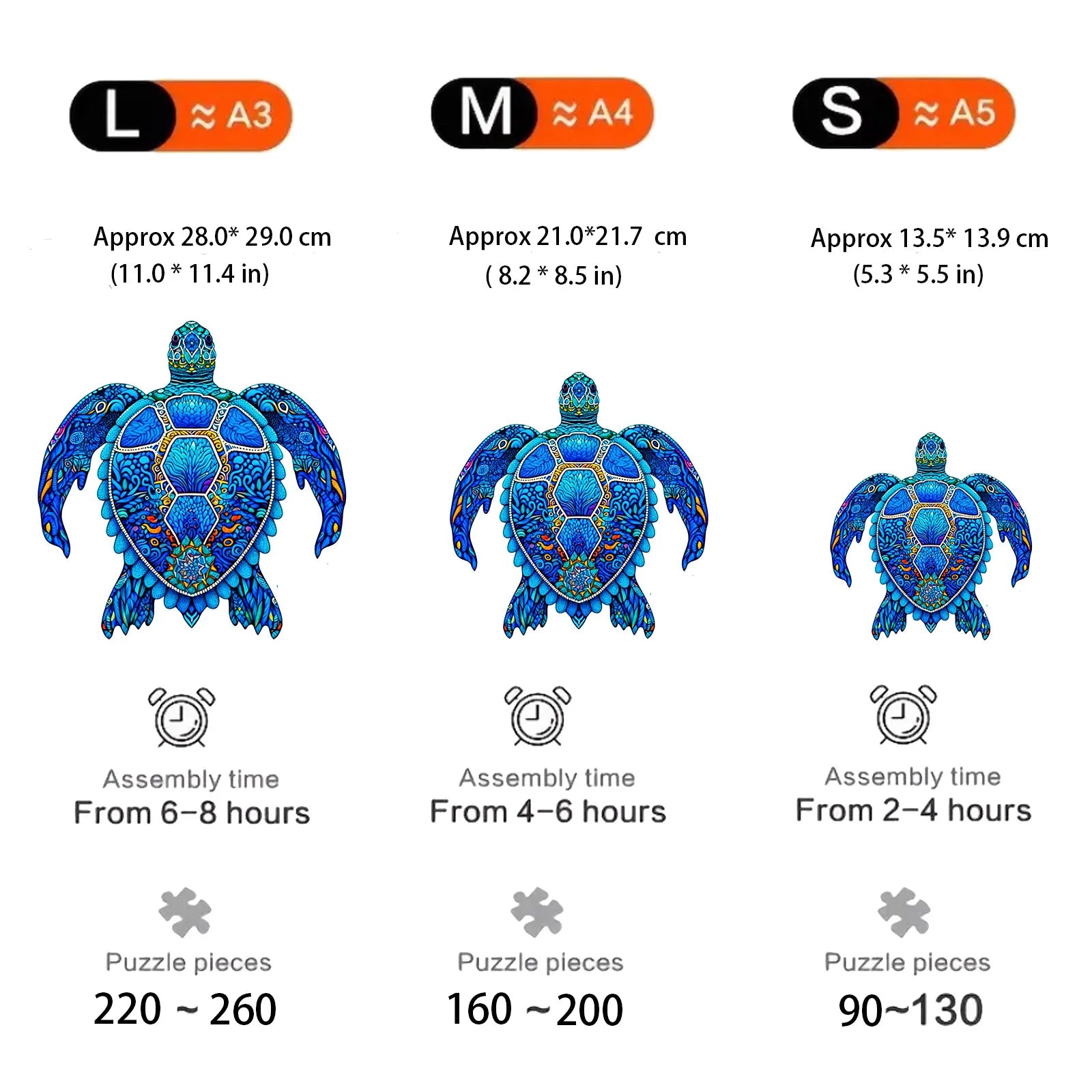 CowLost | product_id-unique-turtle-wooden-jigsaw-puzzle-educational-toy-gift-for-adults-kids |2