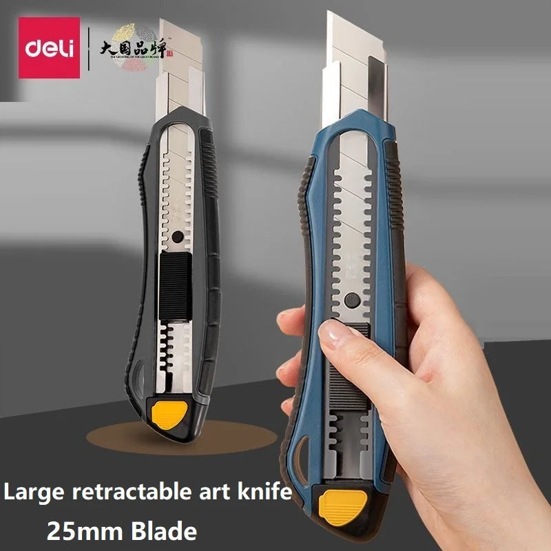 CowLost | product_id-deli-large-utility-knife-sk5-double-lock-sharp-blades-25-18mm-for-unpacking-wallpaper |1