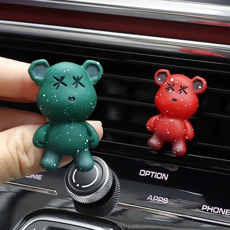 CowLost | product_id-bear-car-air-freshener-vent-clip-ocean-scent-aromatherapy-decoration |1