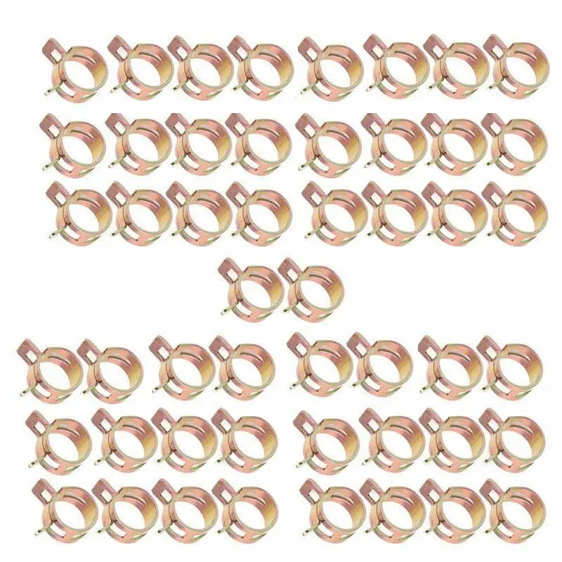 CowLost | 50-pcs-fastener-5mm-6mm-7mm-8mm-9mm-spring-clip-fuel-water-line-hose-pipe-air-tube-clamps-fuel-water-tube-clamps-fastener |7