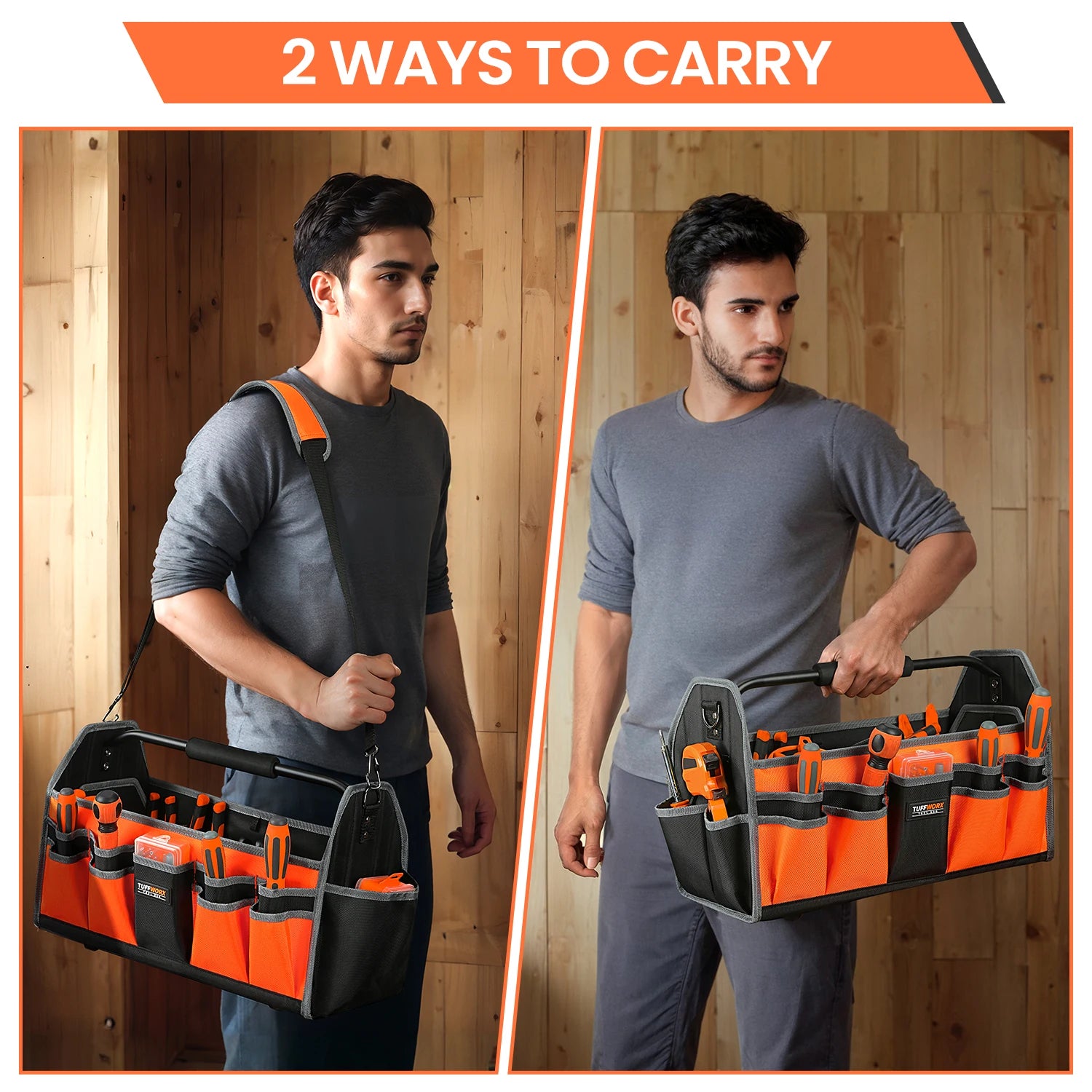 CowLost | product_id-electrician-tool-bag-with-17-pockets-steel-handle-removable-shoulder-strap |2