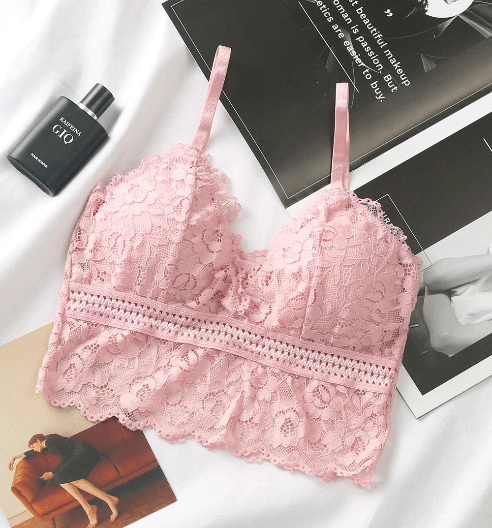 CowLost | product_id-women-s-lace-non-wire-push-up-crop-bra-with-removable-padding |14