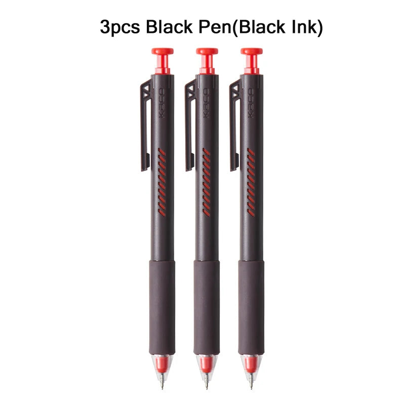 CowLost | product_id-kaco-on-zero-0-5mm-black-retractable-refillable-gel-pen-smooth-writing |32