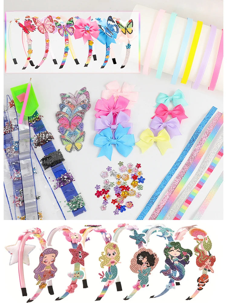 CowLost | product_id-diy-hair-accessories-headband-making-kit-for-girls-arts-and-crafts-gift |6